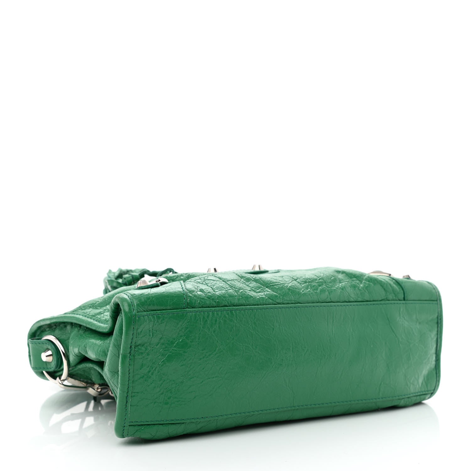 Balenciaga Agneau Classic Silver Hardware S City Magic Green 4 of 13