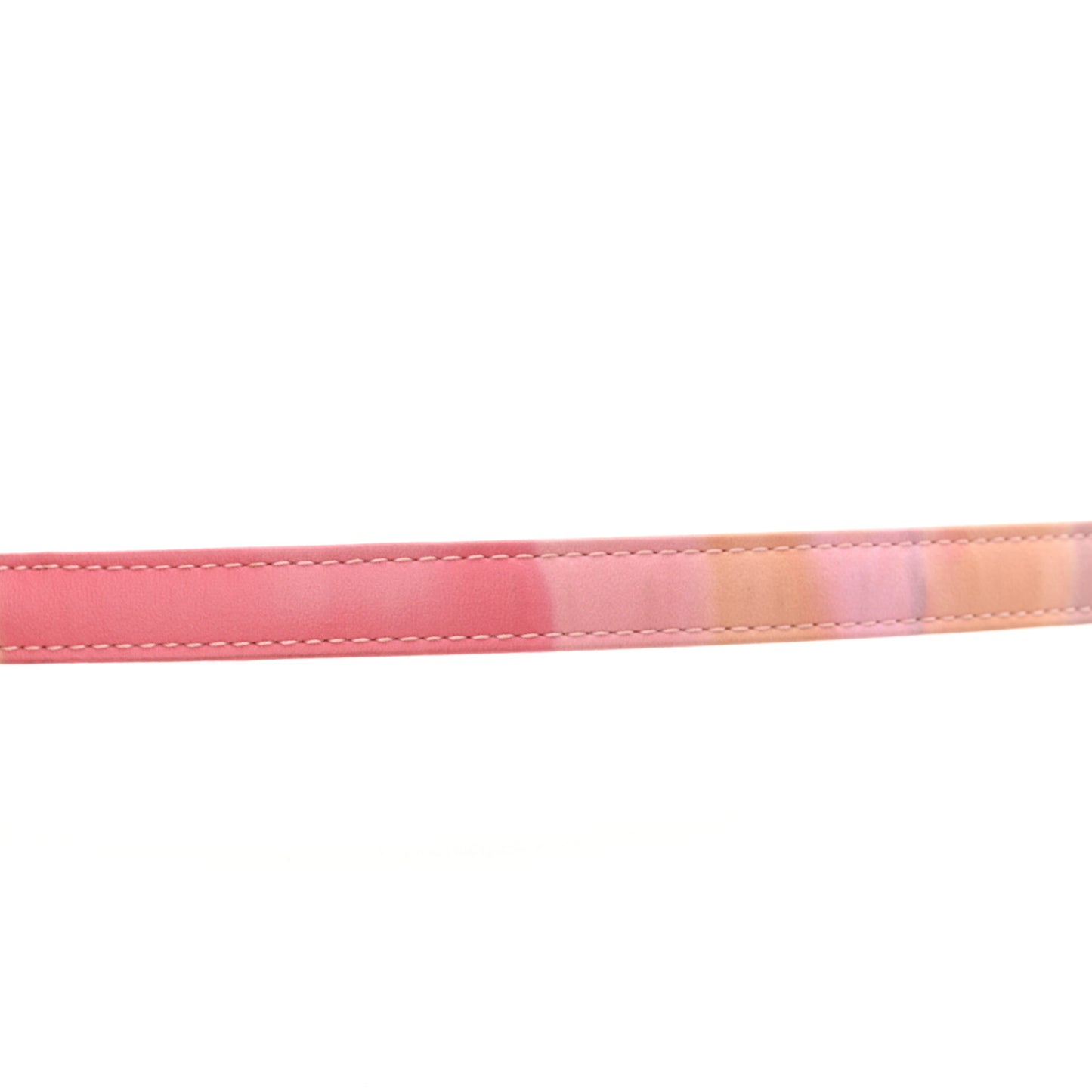 Lambskin Chevron Quilted Chain Around Camera Case Pink