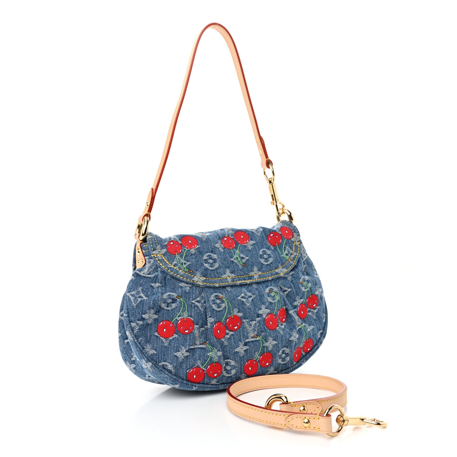 Louis Vuitton LV X TM Monogram Denim Cerises Sunset 3 of 10