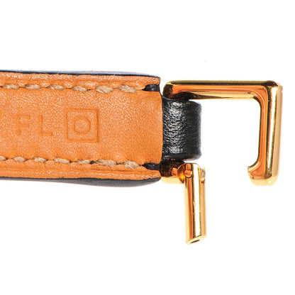 Hermes Chamonix Rivale Double Tour Bracelet Medium Black 5 of 6