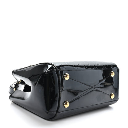 Louis Vuitton Vernis Montaigne BB Black 4 of 8