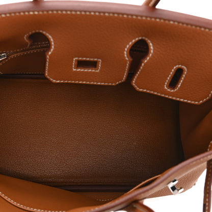 Hermes Togo Birkin 25 Gold 5 of 11