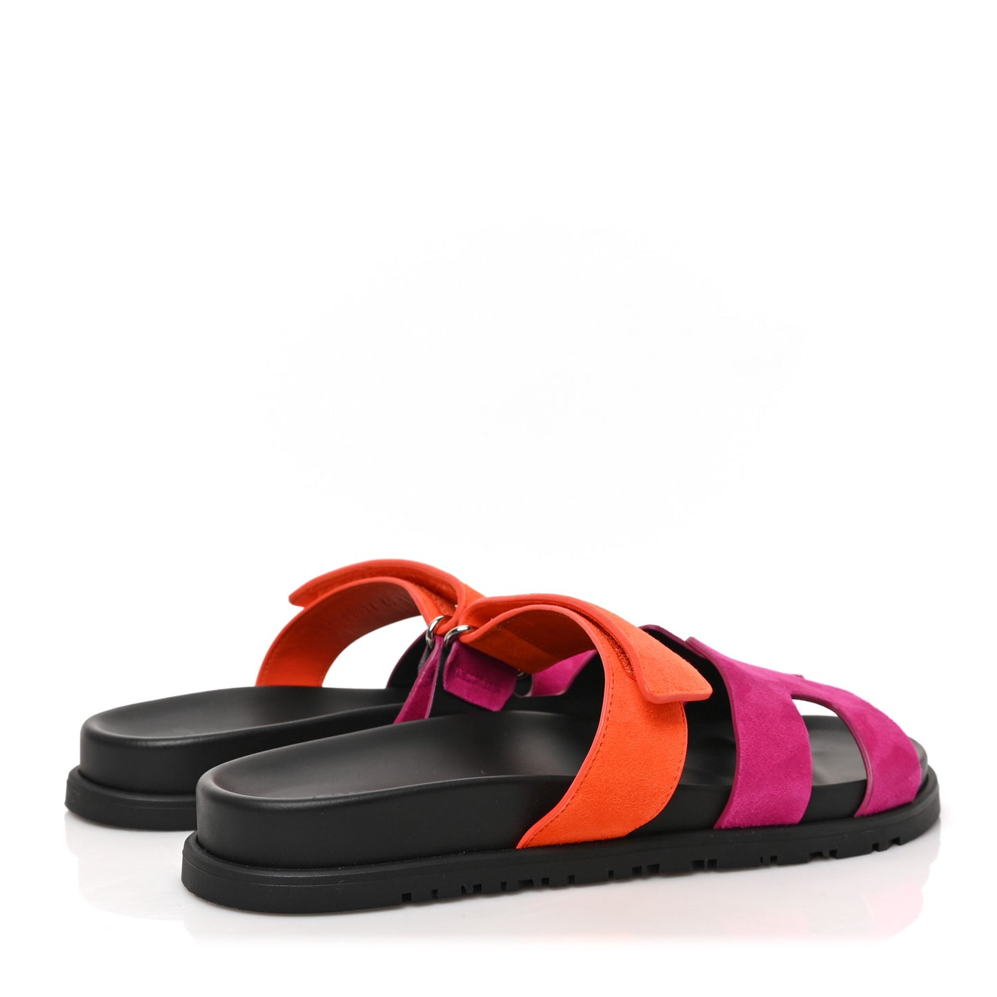 Suede Goatskin Womens Chypre Sandals 40 Rose Chapas Orange Synthetique