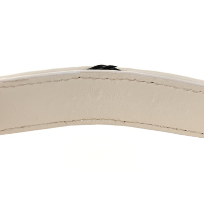 Louis Vuitton Lambskin Malletage Top Handle GO-14MM White Black 12 of 12