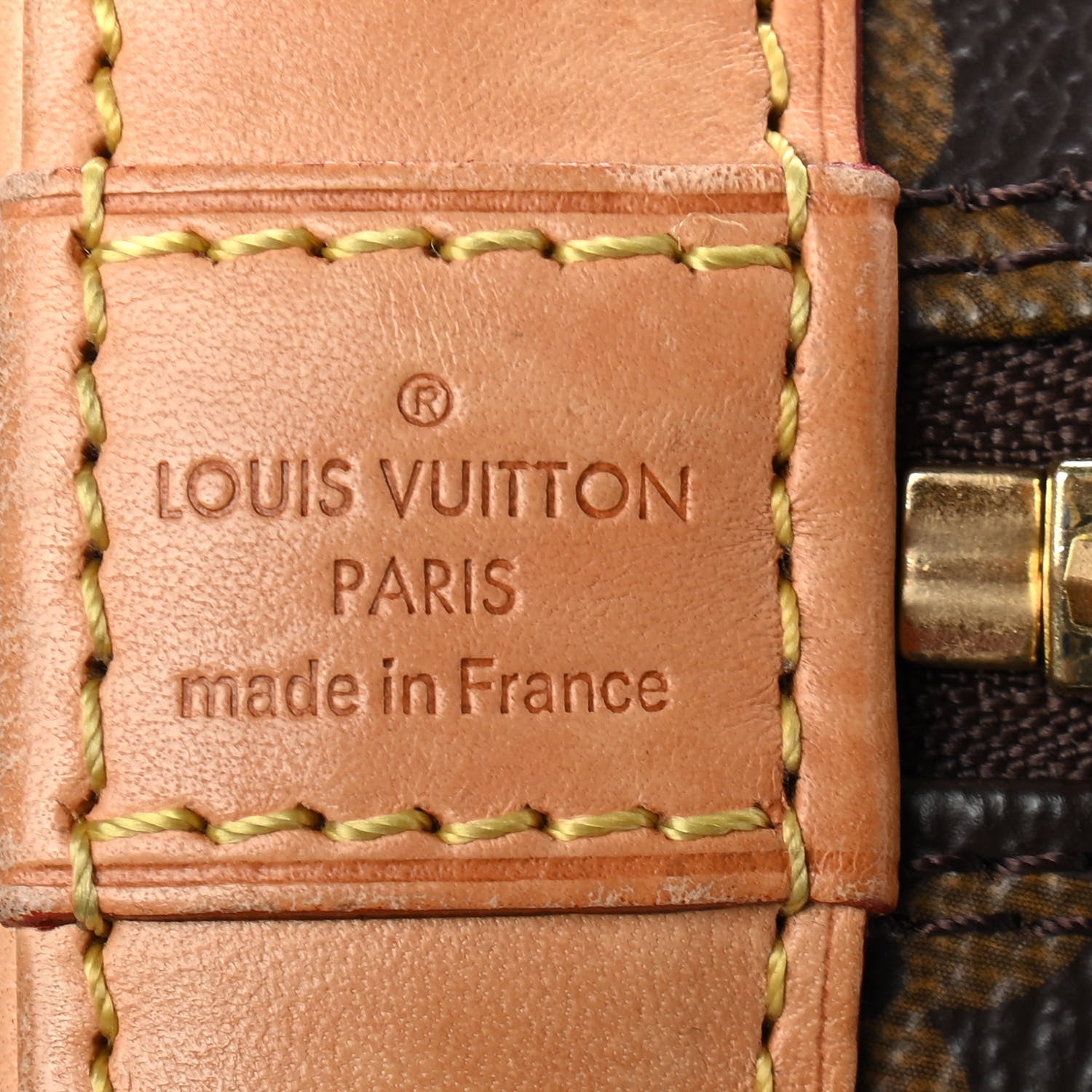 Louis Vuitton Monogram Alma BB 6 of 8