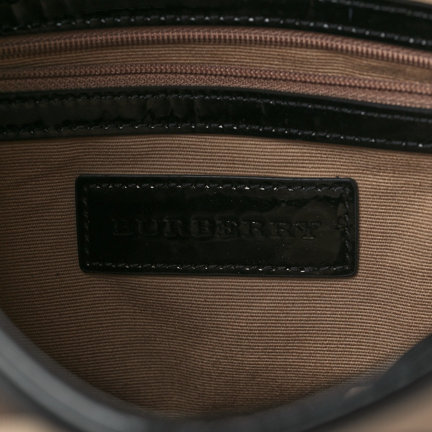 Patent Nova Check Brook Hobo Black