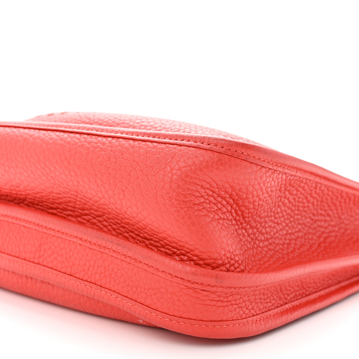 Hermes Taurillon Clemence Evelyne III PM Rouge Pivoine 10 of 13
