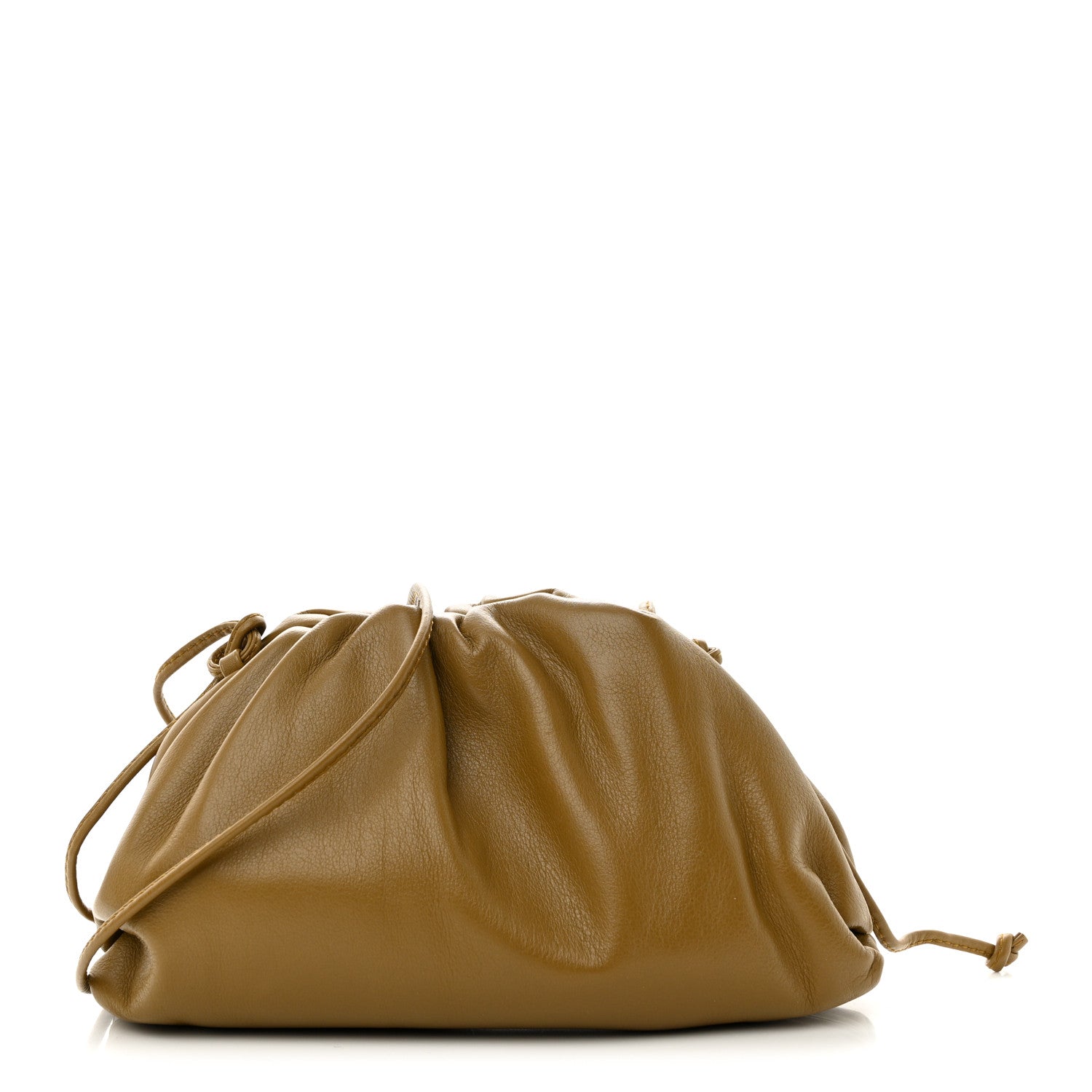 Bottega Veneta Butter Calfskin The Mini Pouch Moutarde 1 of 10