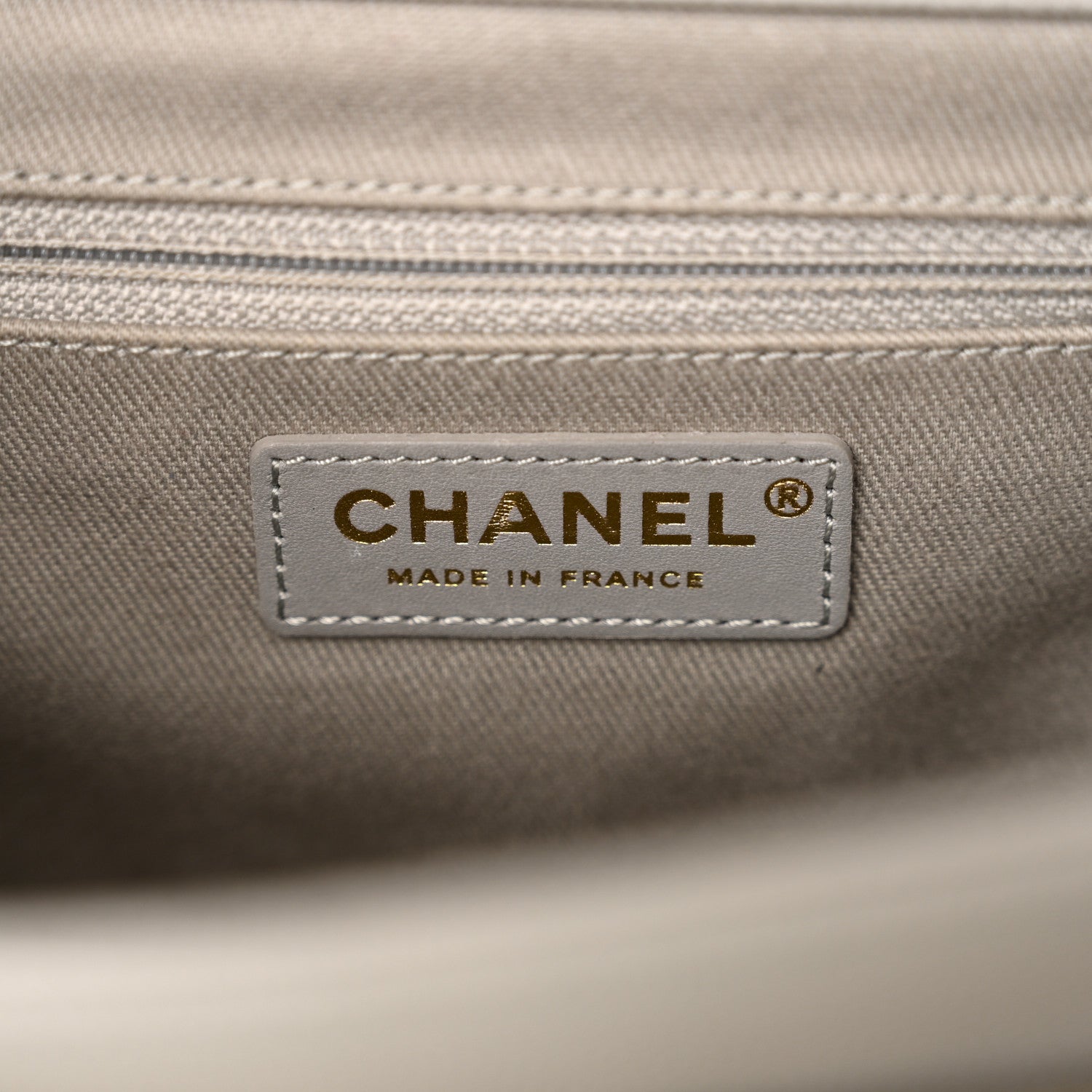 Chanel Caviar Quilted Medium Business Affinity Flap Grey 6 of 12