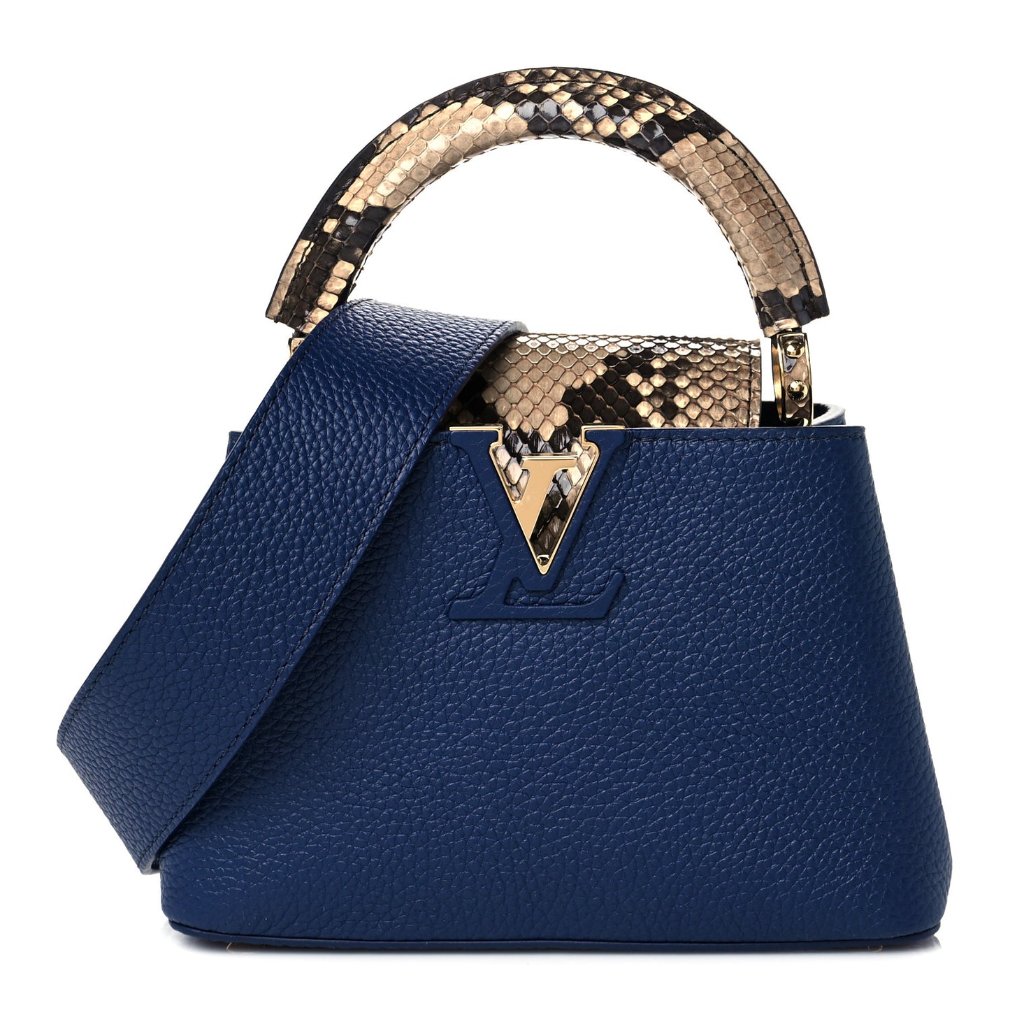 Taurillon Python Capucines Mini