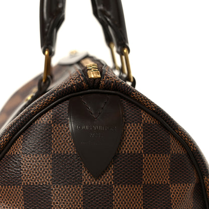 Louis Vuitton Damier Ebene Speedy 25 7 of 10