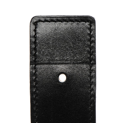 Hermes Box Togo 32mm Quizz H Belt 95 Black Gold 9 of 12