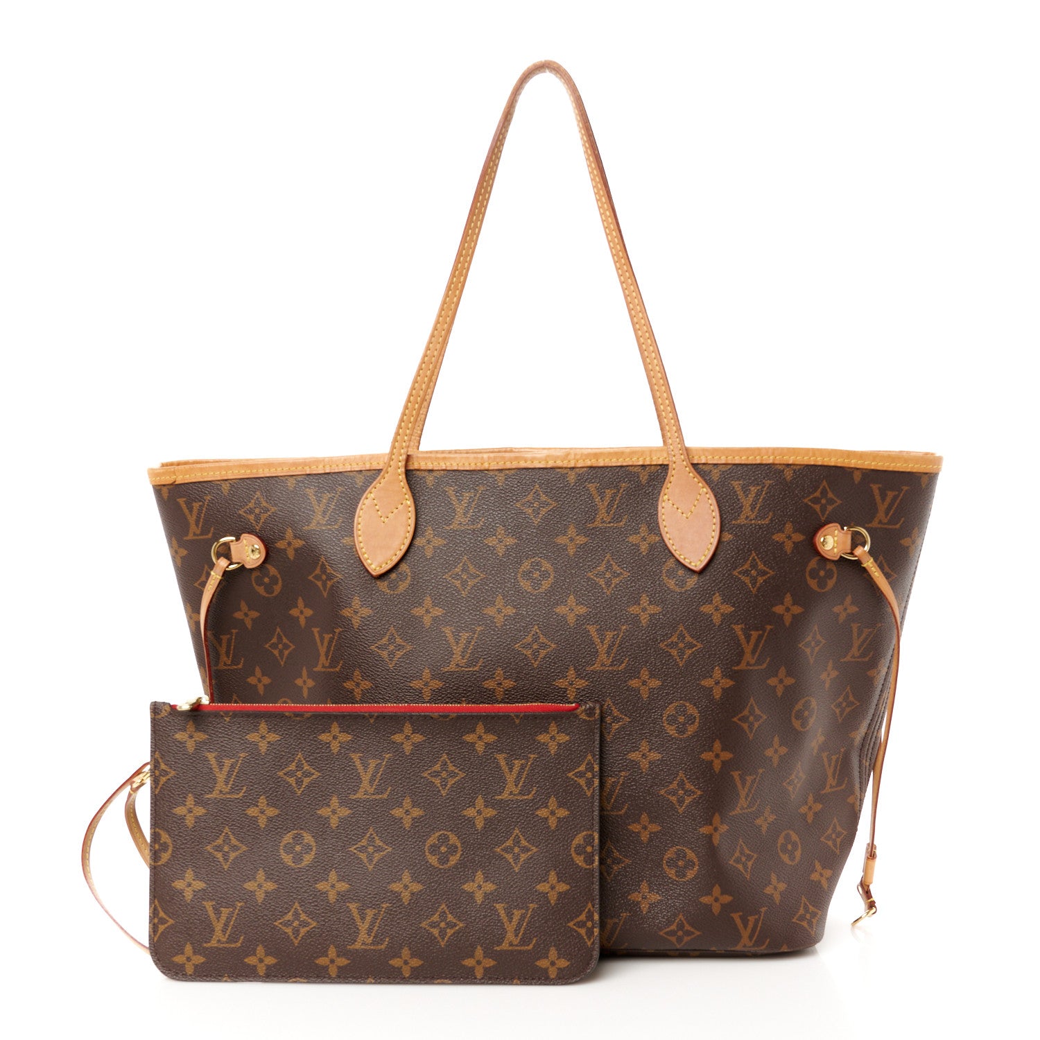 Louis Vuitton Monogram Neo Neverfull MM Cherry 3 of 14