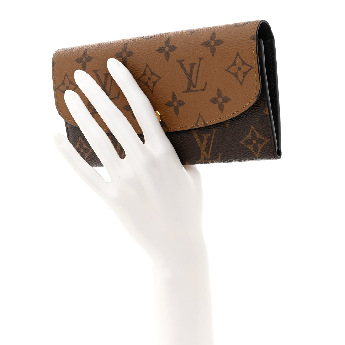 Reverse Monogram Emilie Wallet