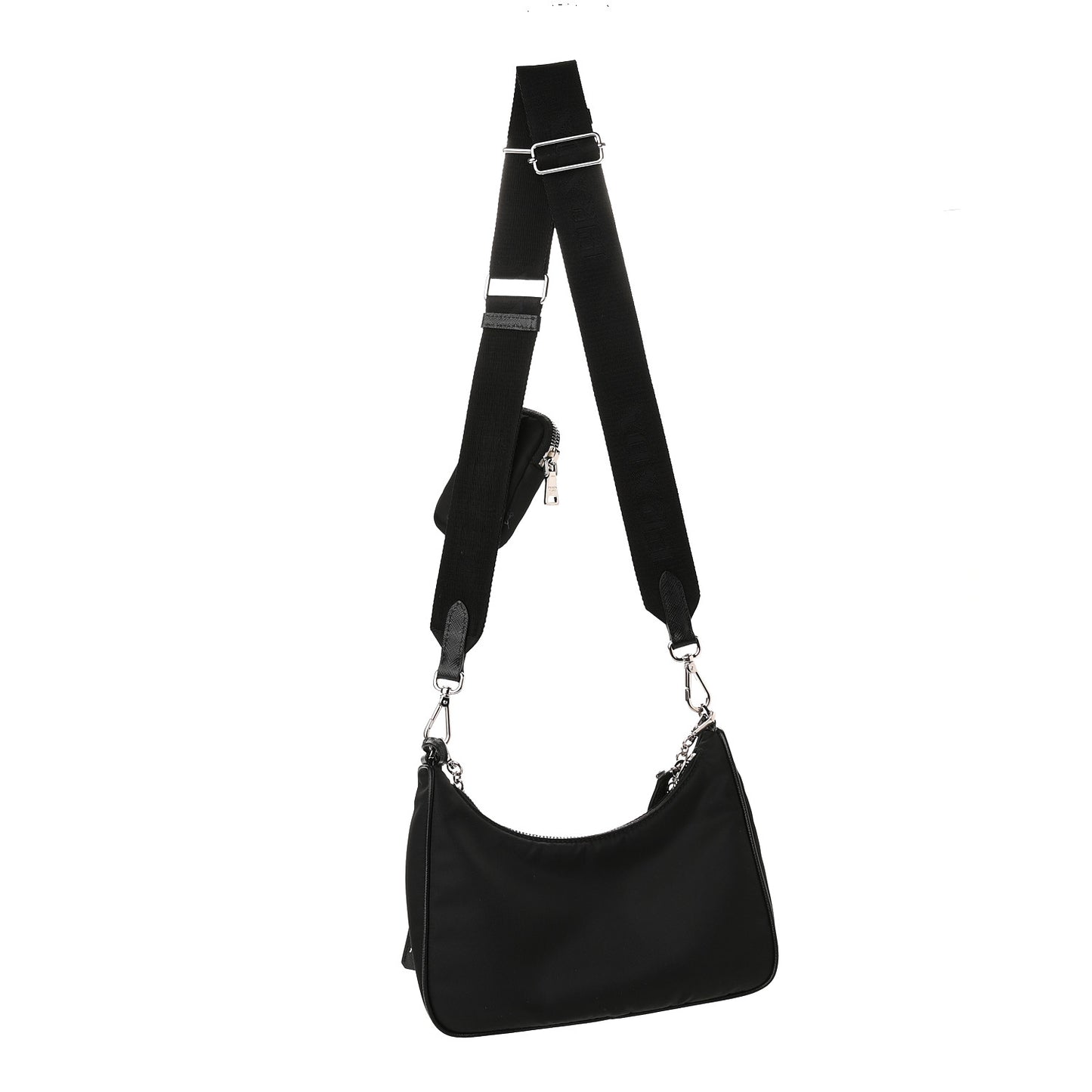Nylon Re-Edition 2005 Shoulder Bag Black