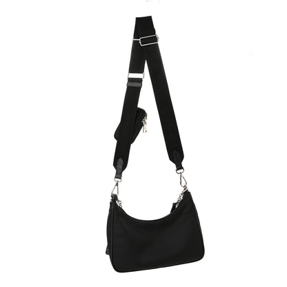 Prada Nylon Re-Edition 2005 Shoulder Bag Black 3 of 10