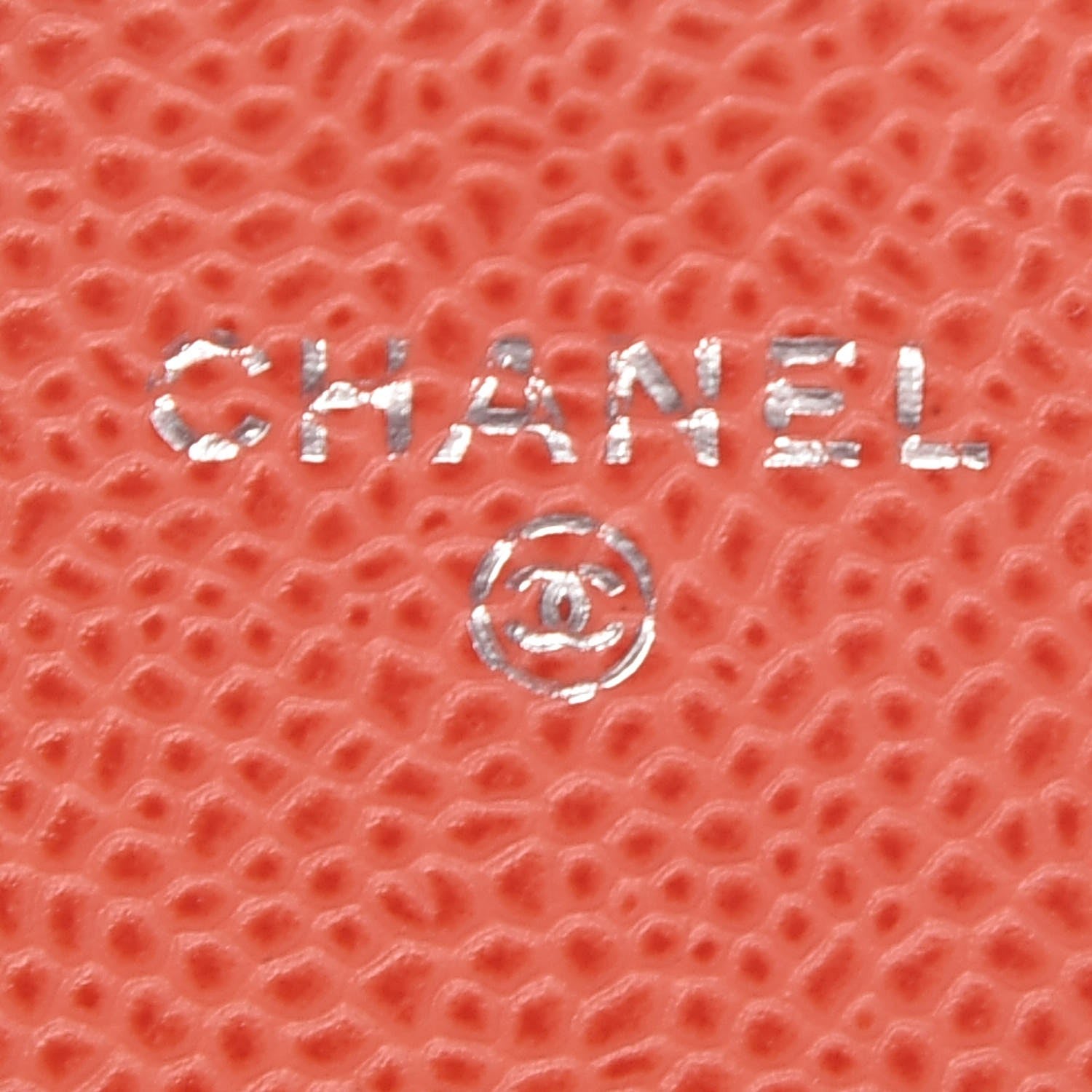Chanel Caviar Half Moon Wallet On Chain WOC Coral 6 of 8