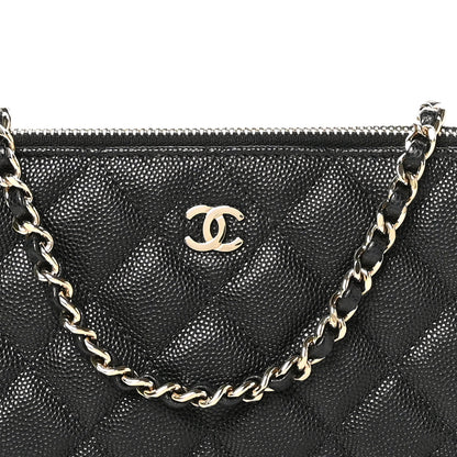 Chanel Caviar Quilted Small Clutch With Chain Black 11 of 13