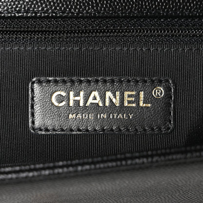 Chanel Caviar Quilted New Medium Boy Flap Black 6 of 10