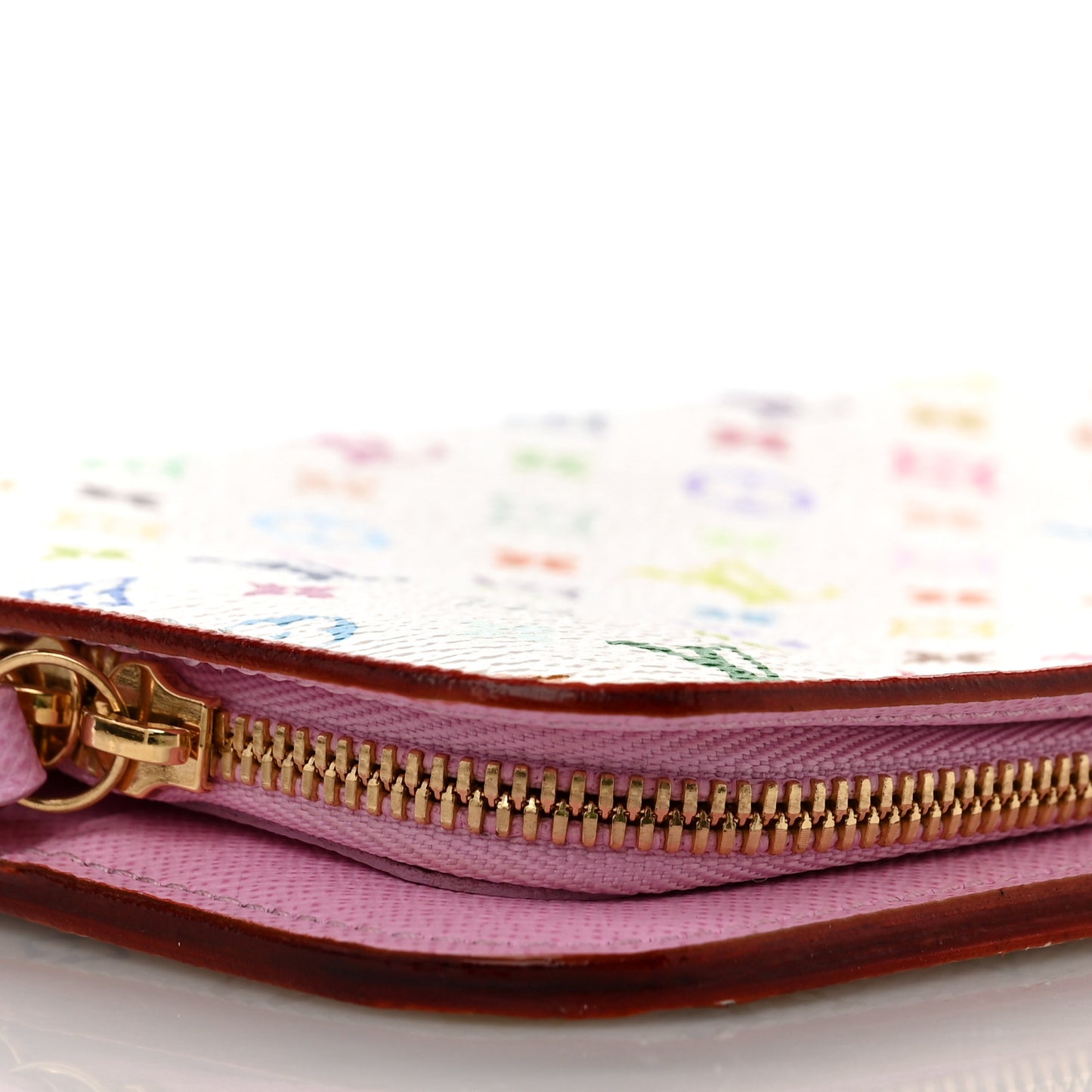 Monogram Multicolor Insolite Wallet White Litchi