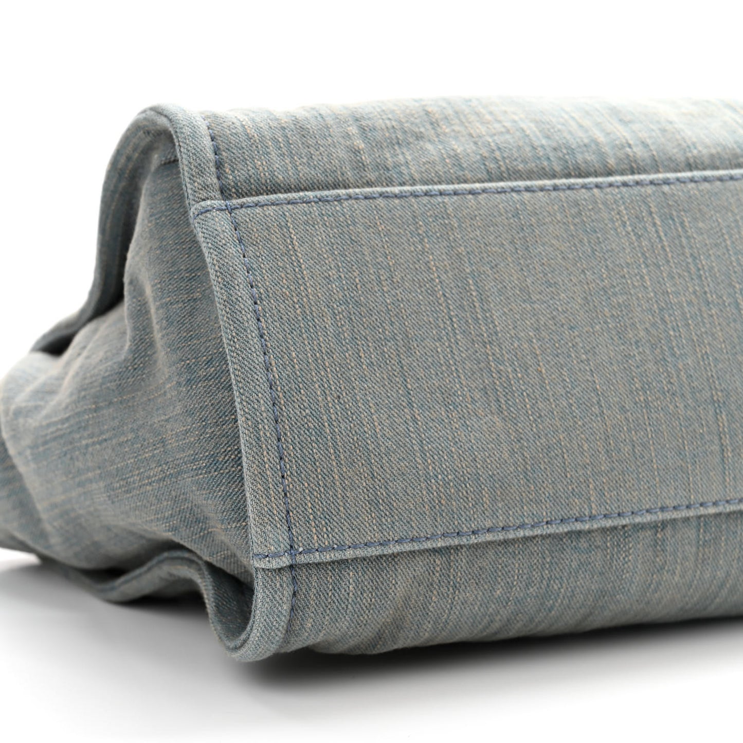 Denim Small Deauville Tote Light Blue