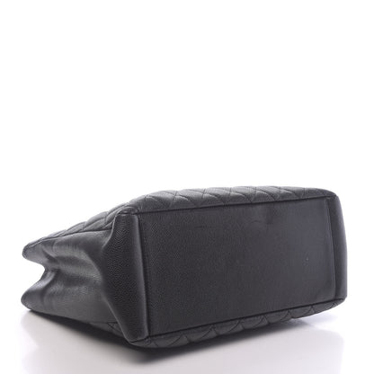 Chanel Caviar Quilted Grand Shopping Tote GST Black 4 of 12