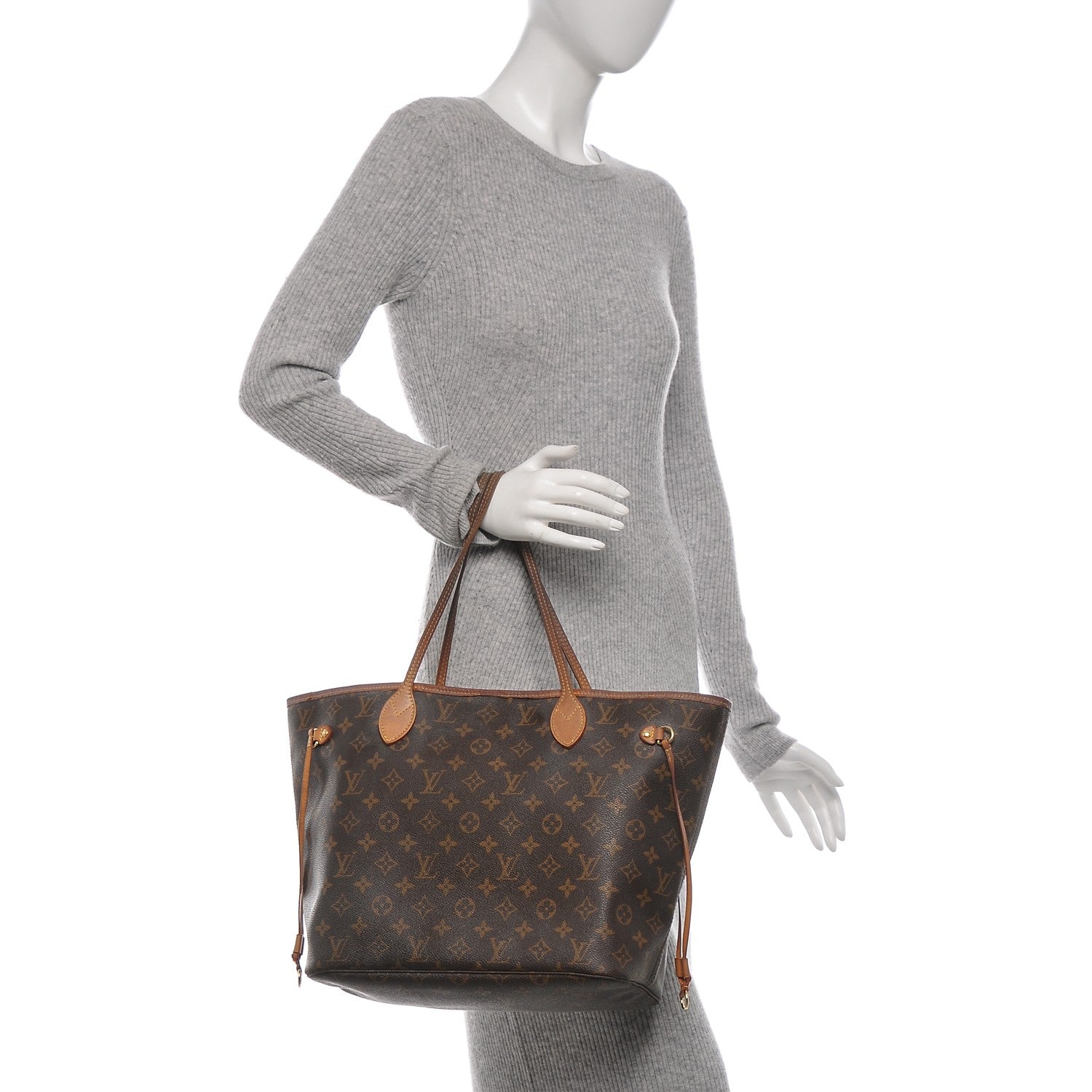 Louis Vuitton Monogram Neverfull MM 2 of 7