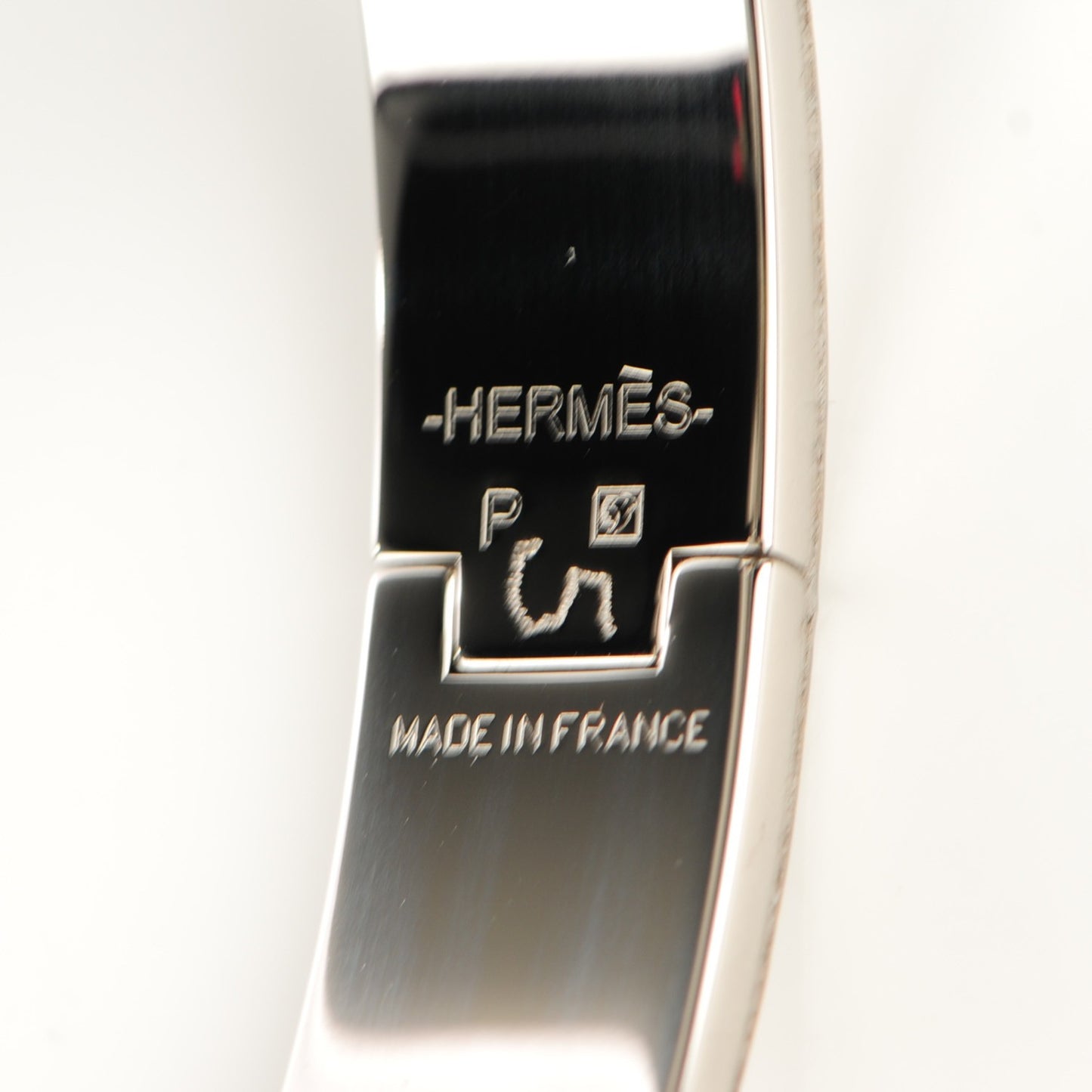 Enamel Narrow Clic Clac H Bracelet PM Jade
