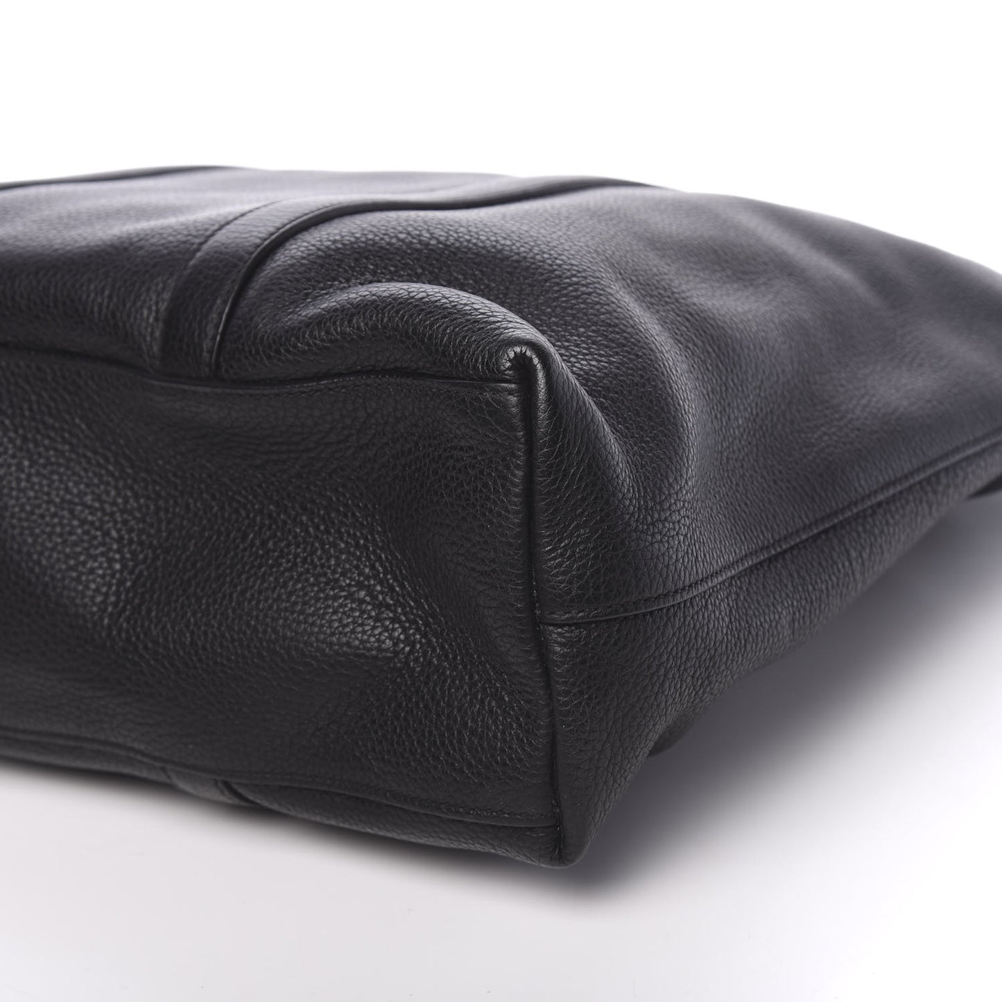 Vitello Daino Tote Black