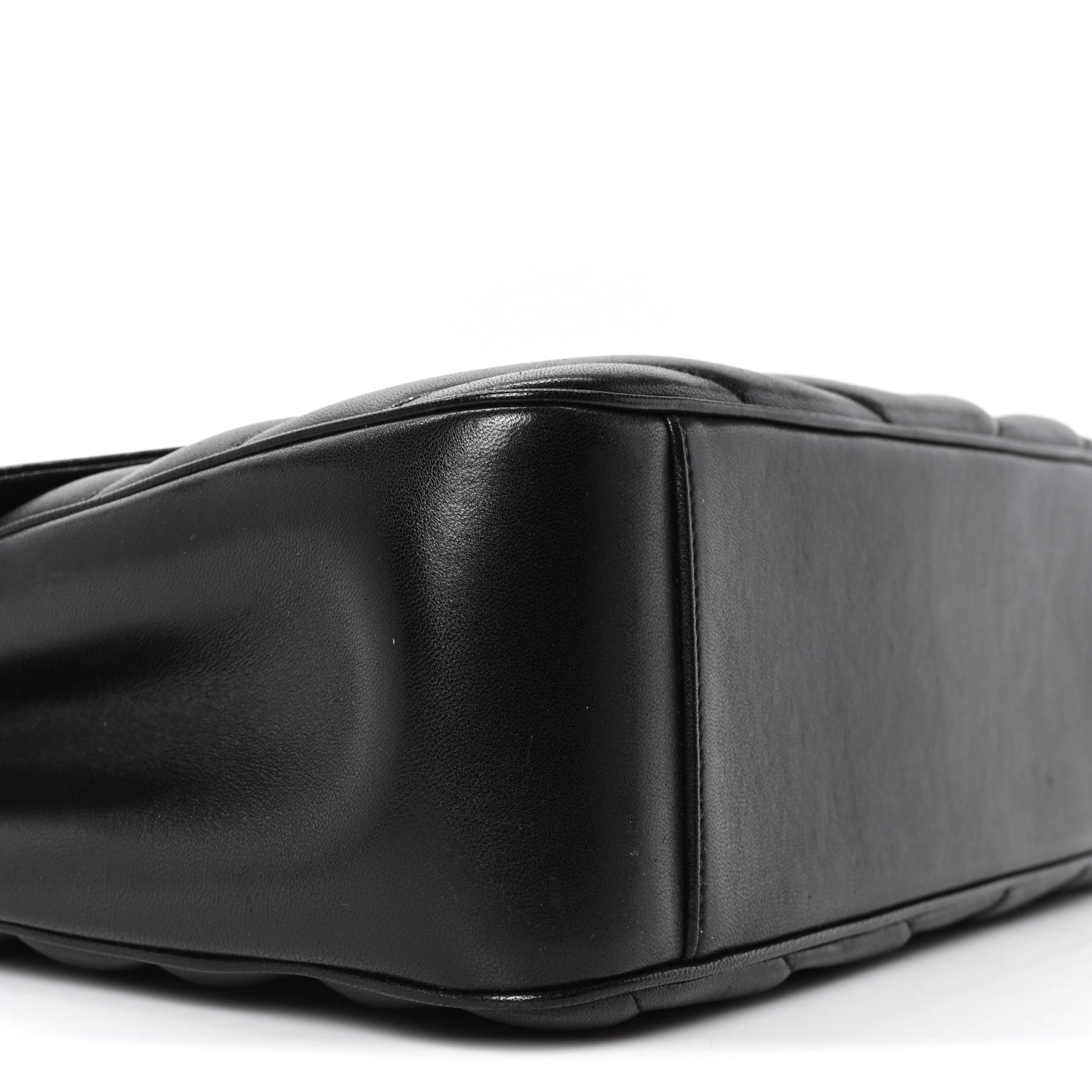 Saint Laurent Lambskin Quilted Monogram Large Loulou Black 11 of 12