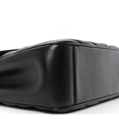 Saint Laurent Lambskin Quilted Monogram Large Loulou Black 11 of 12
