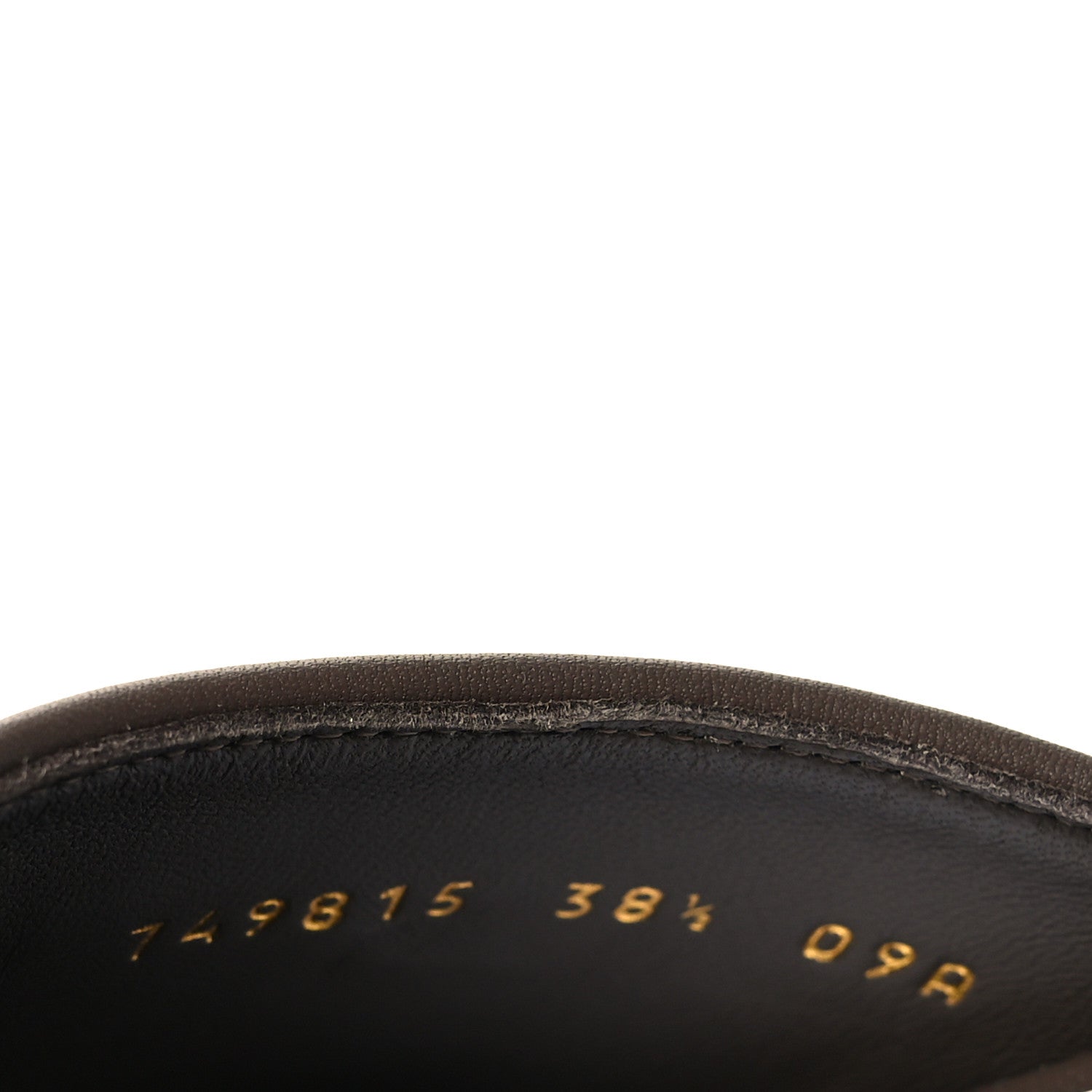 Gucci GG Supreme Monogram Miro Soft Calfskin Womens Horsebit Slippers 38.5 Beige Ebony New Acero 6 of 9