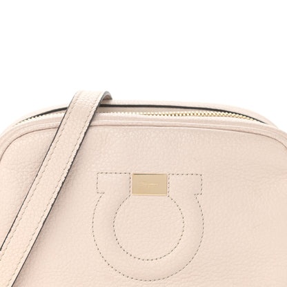 Salvatore Ferragamo Calfskin City Goncho Crossbody Camera Bag Ivory 8 of 16