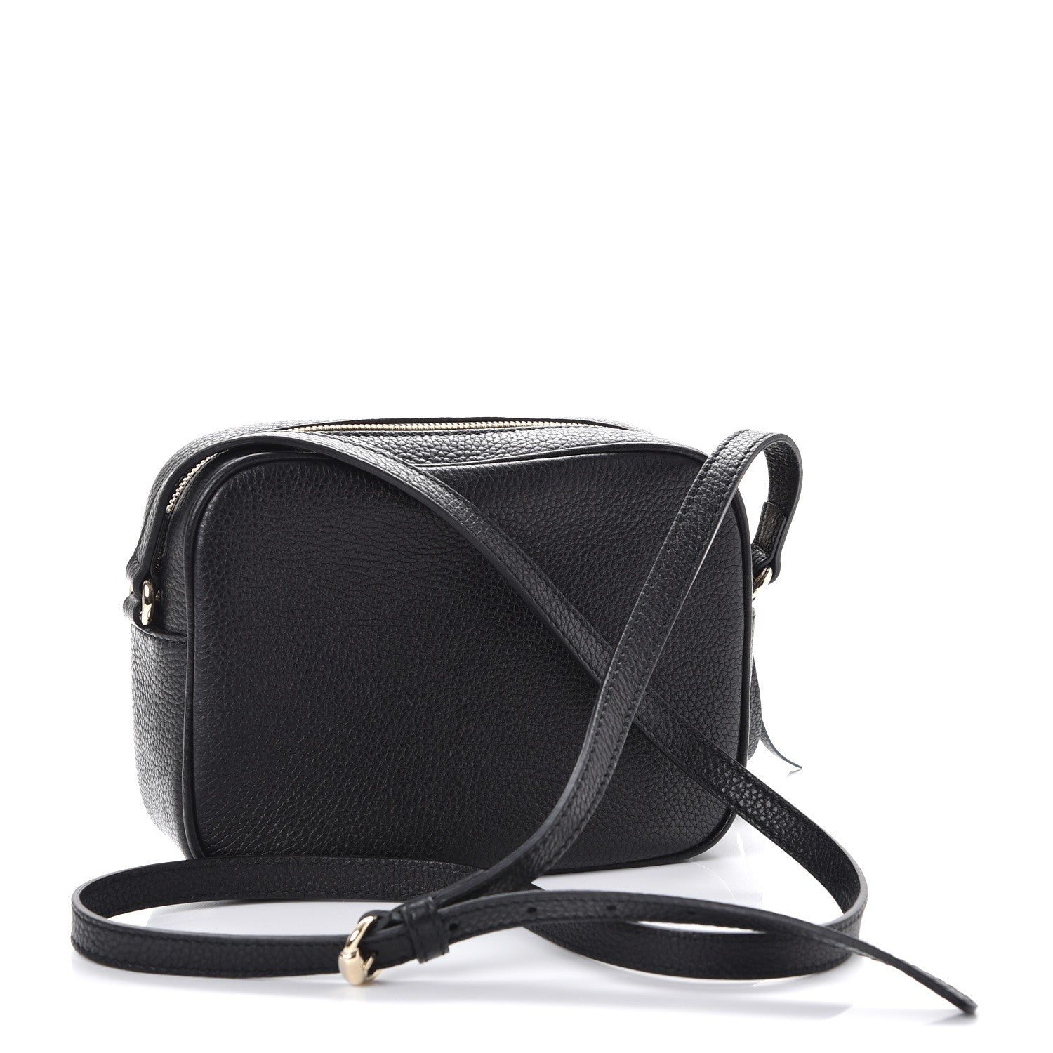 Gucci Pebbled Calfskin Small Soho Disco Bag Black 3 of 7