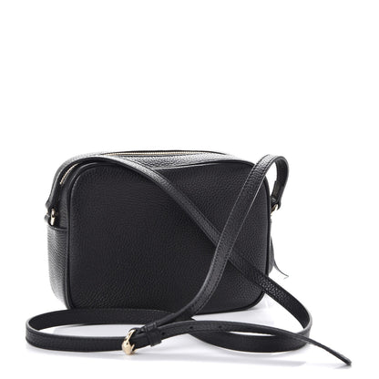 Gucci Pebbled Calfskin Small Soho Disco Bag Black 3 of 7