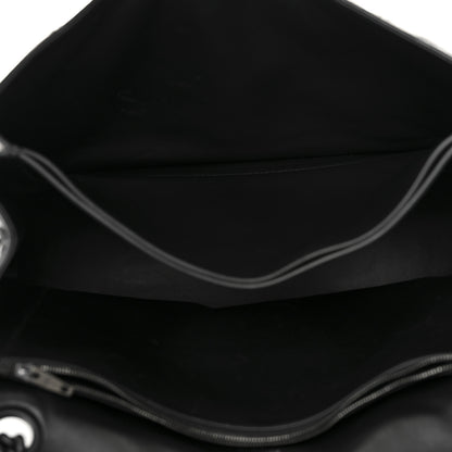 Balenciaga Crushed Calfskin Quilted Matte Black Hardware Large Crush Chain Bag Black 11 of 31