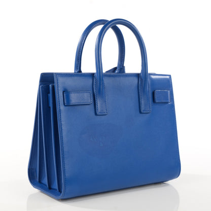 Saint Laurent Calfskin Nano Sac De Jour Royal Blue 3 of 6