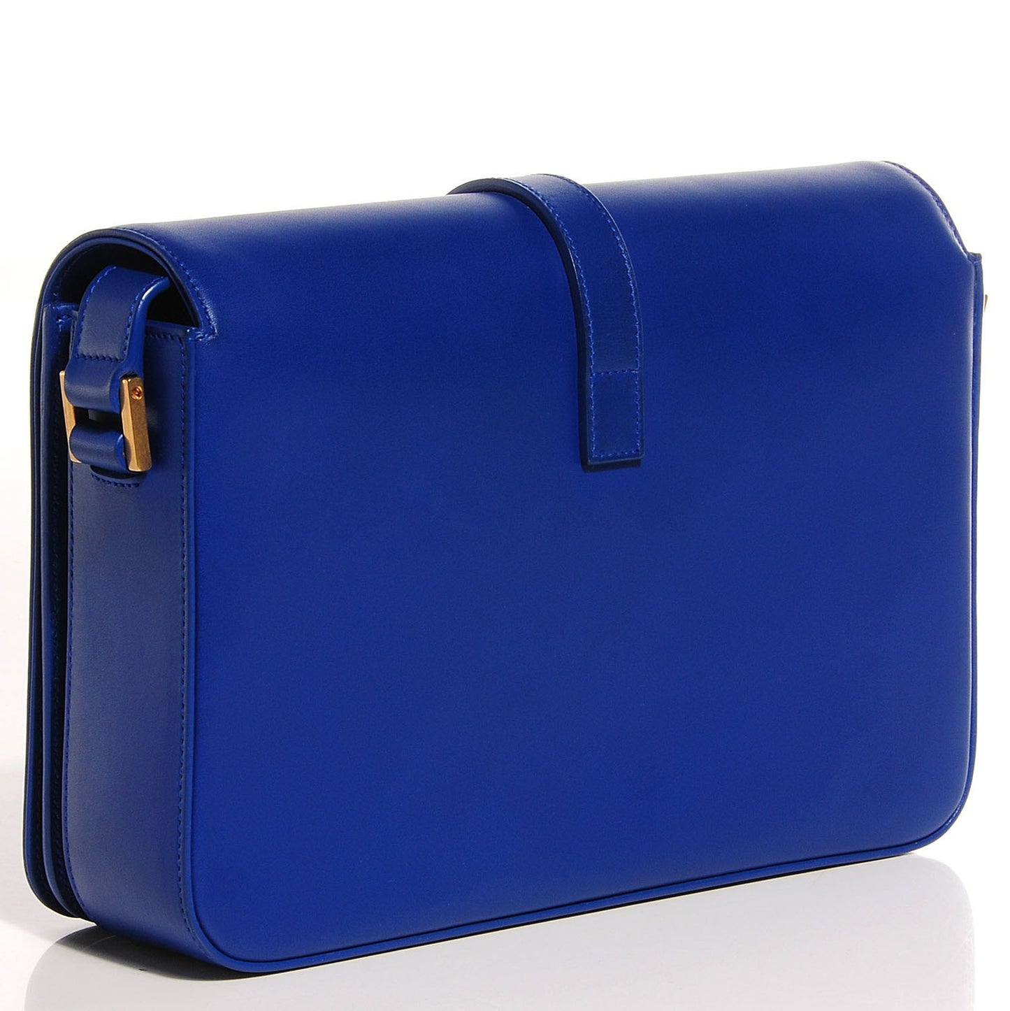 Smooth Calfskin Classic Medium Monogram Universite Bag Royal Blue