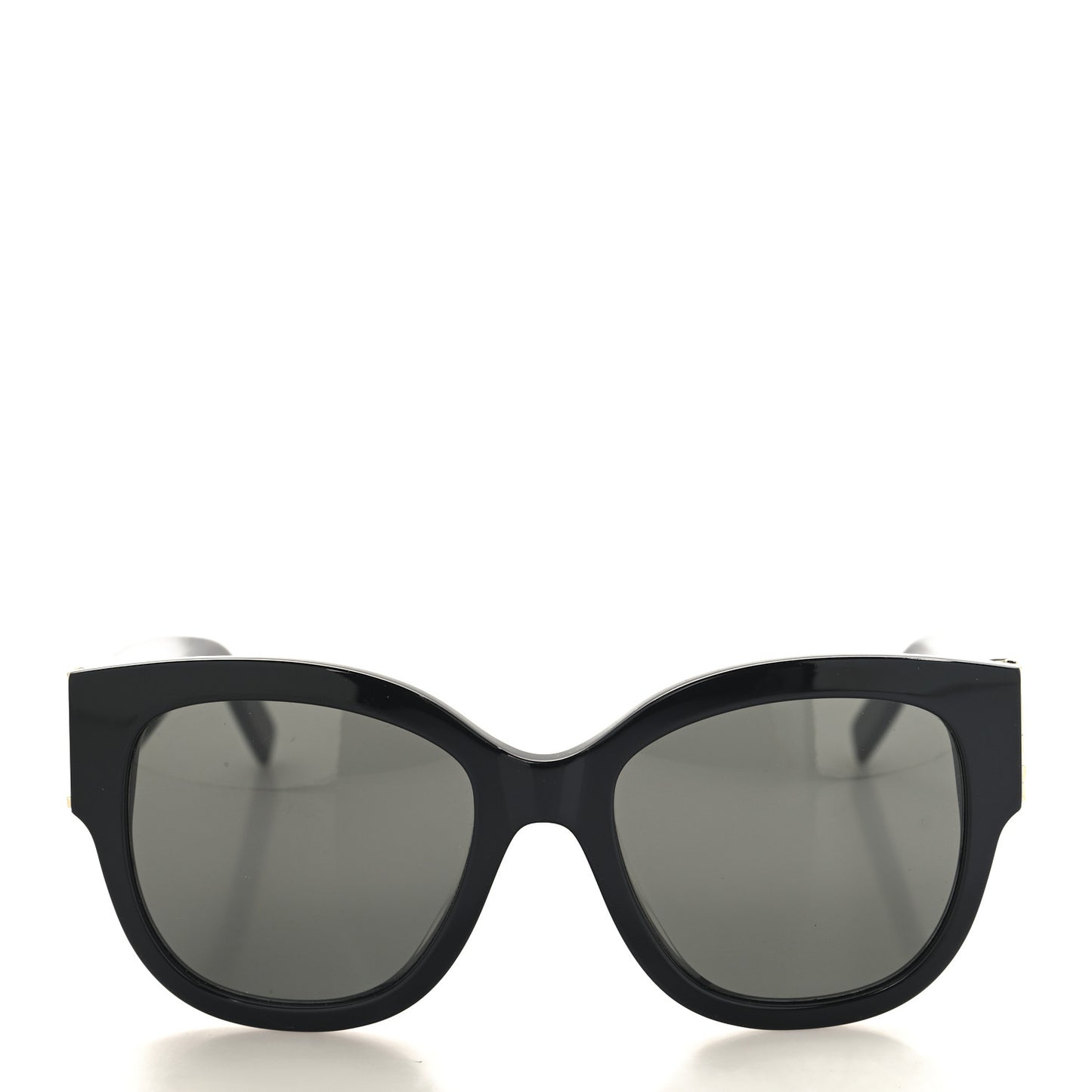 Acetate Cateye Sunglasses SL M95 F Black