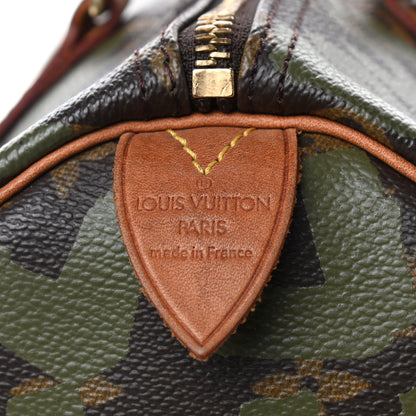 Louis Vuitton Monogram Graffiti Speedy 30 Kaki 7 of 9
