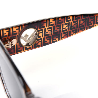 Fendi Acetate F is Fendi FF Cat Eye Sunglasses FF 0360/G/S Havana 6 of 7