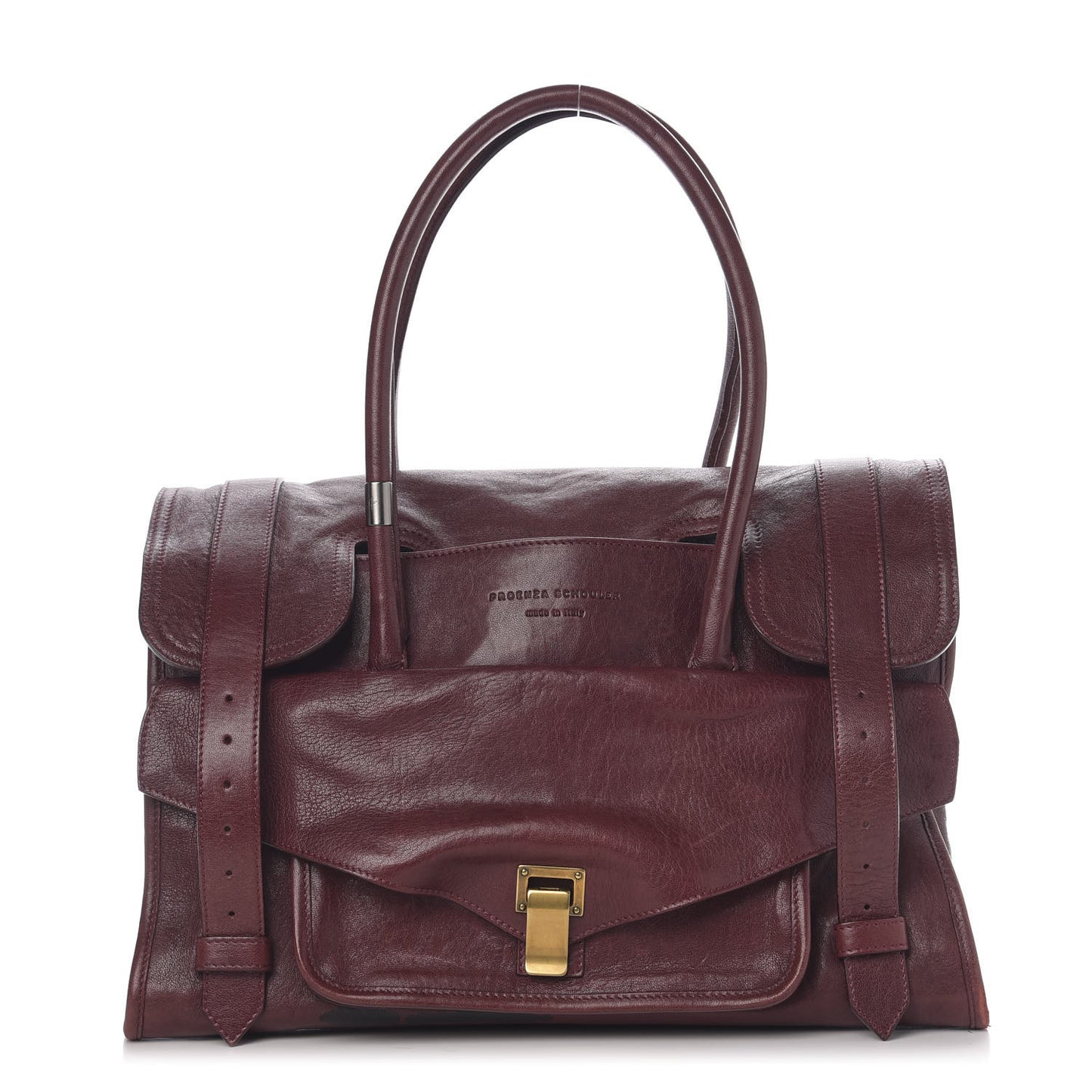 Lambskin Small PS1 Keep All Burgundy