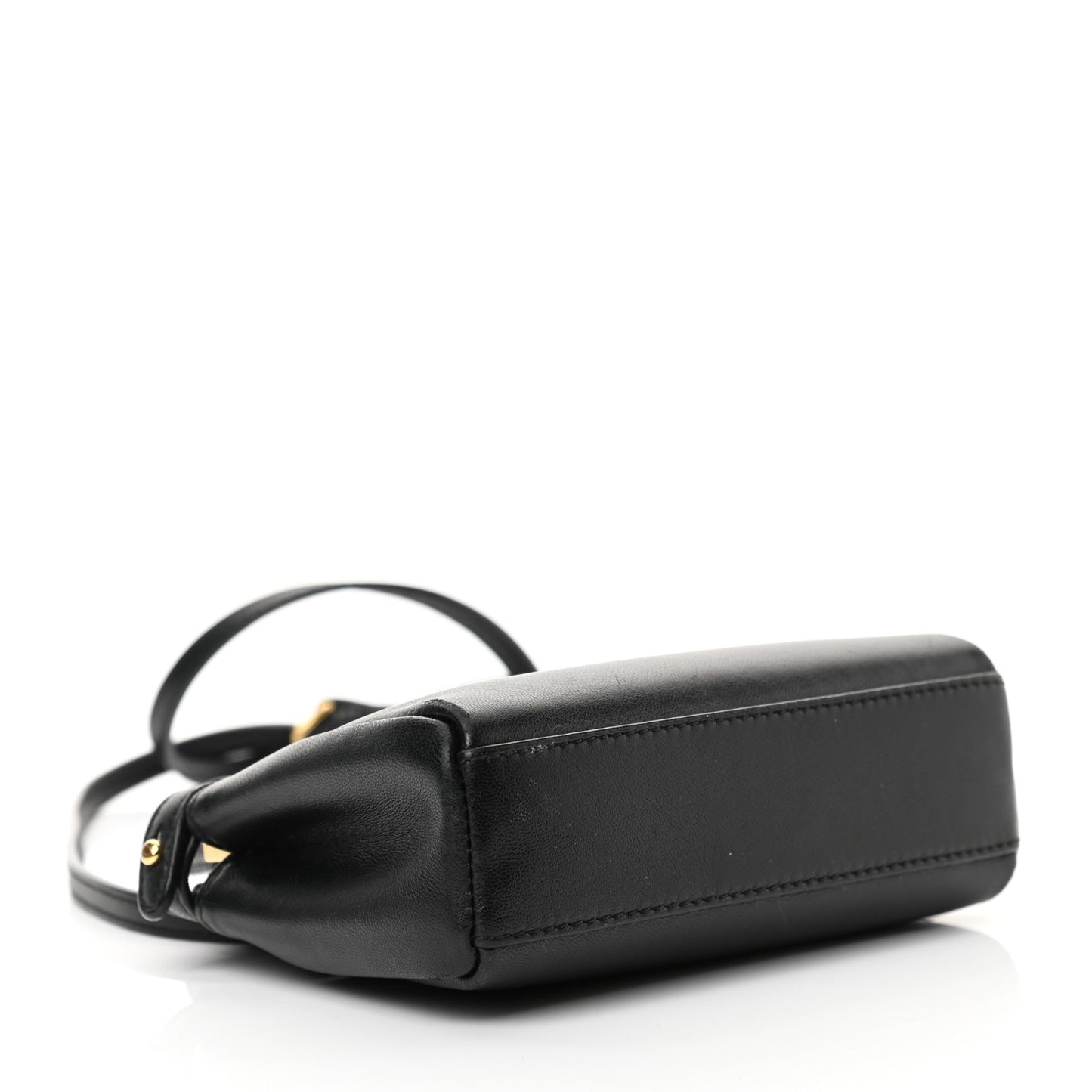 Nappa Micro Peekaboo Iconic Satchel Black