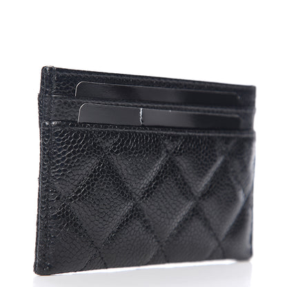 Chanel Caviar Quilted Incognito Card Holder Black 2 of 8