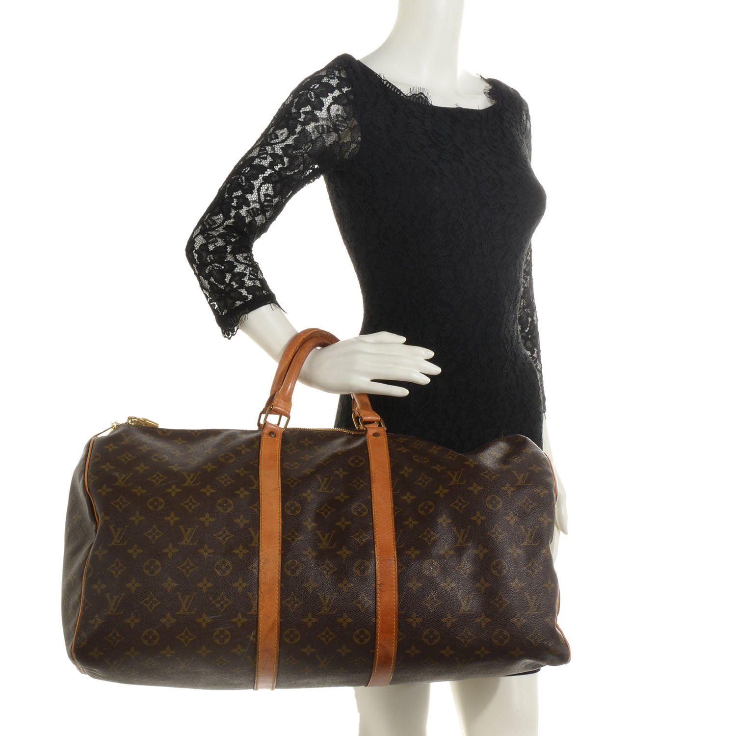 Louis Vuitton Monogram Keepall 55 2 of 8