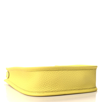 Hermes Taurillon Clemence Evelyne TPM Limoncello 4 of 11