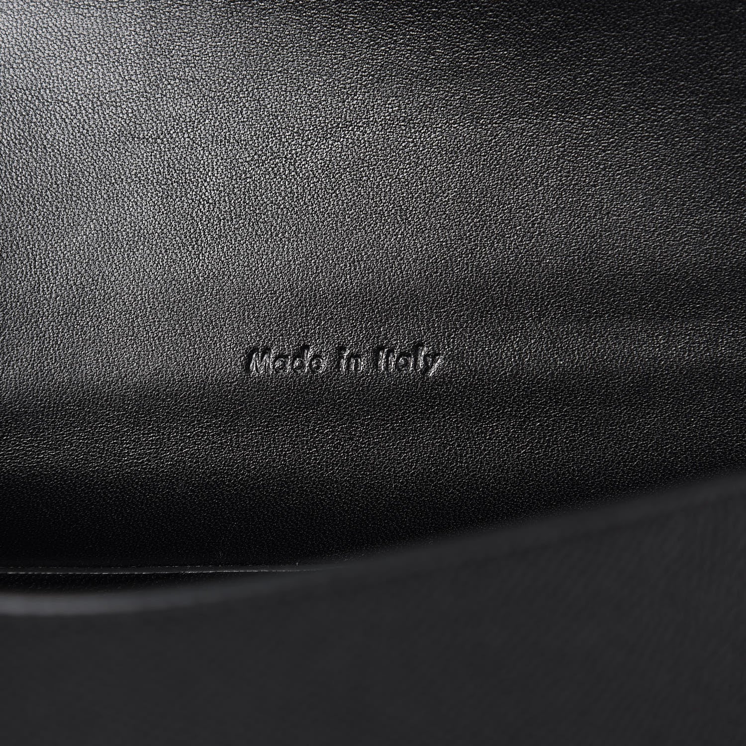 Celine Grained Calfskin Compact Trotteur Black 6 of 9