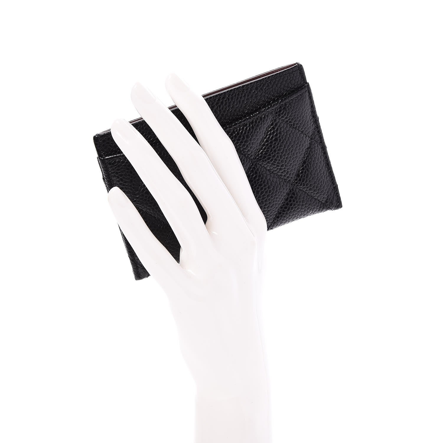 Chanel Caviar Quilted Card Holder Black 2 of 8