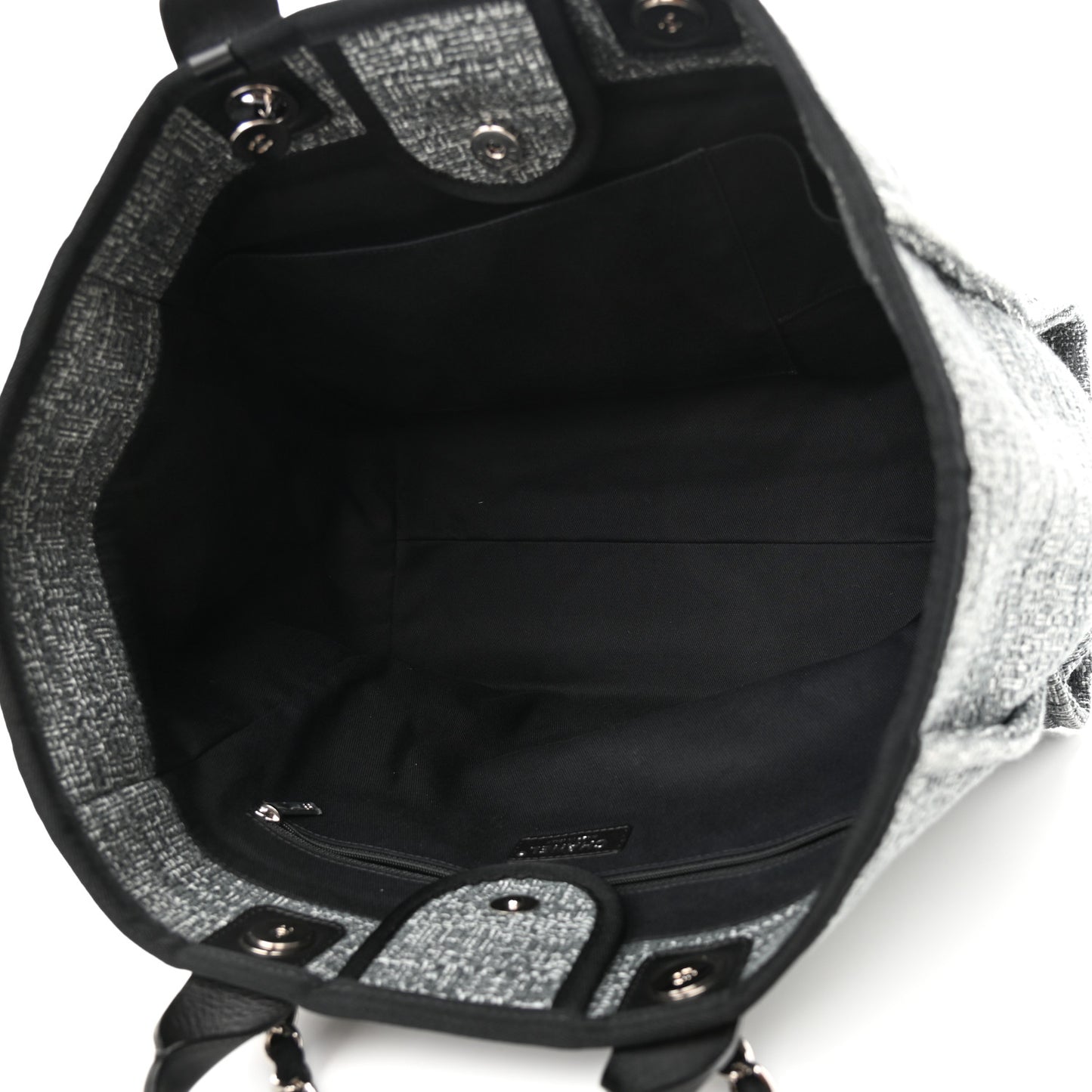 Canvas Medium Deauville Tote Charcoal
