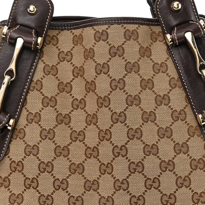 Gucci Monogram Small Pelham Shoulder Bag Dark Brown 8 of 13